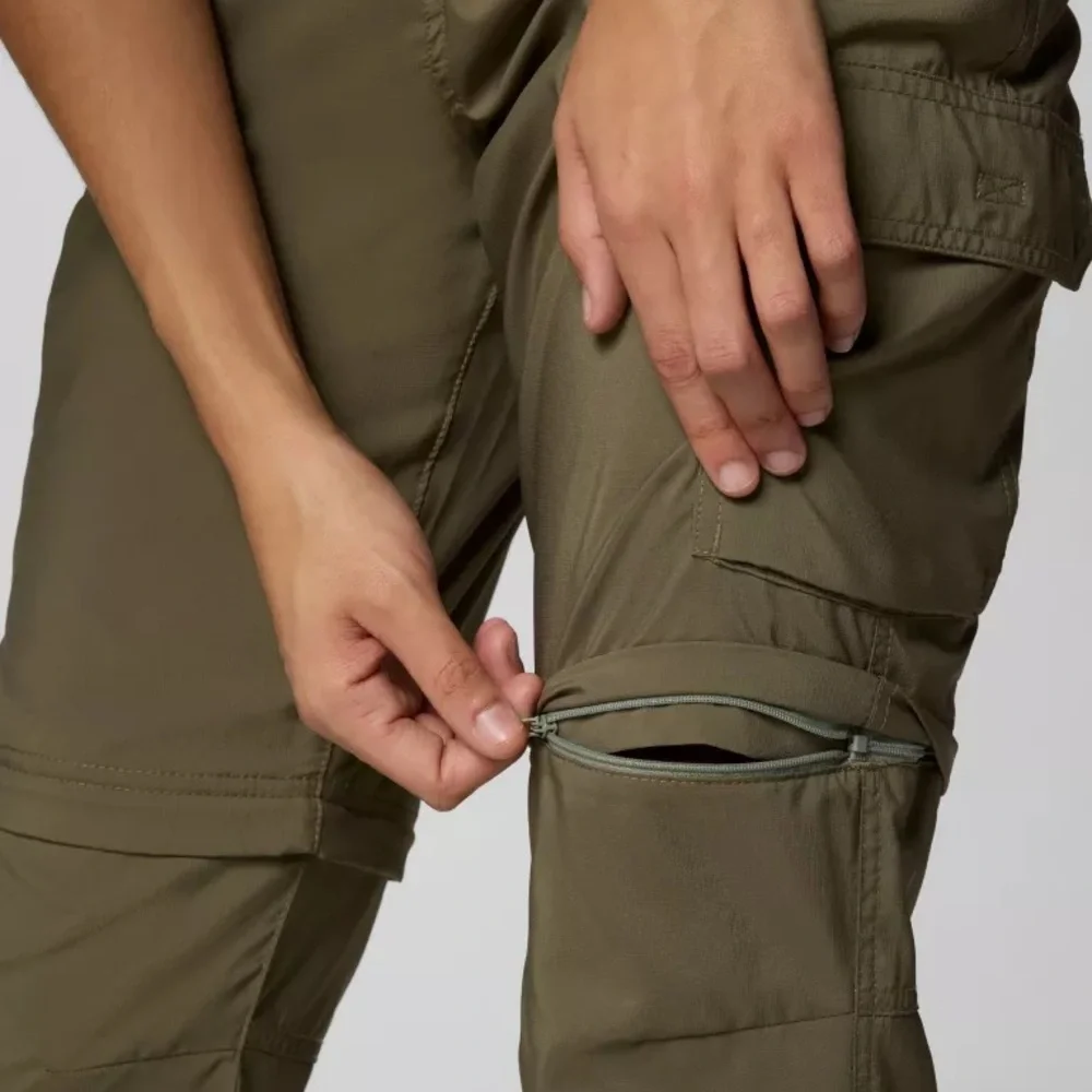 Columbia Women's Silver Ridge Utility Convertible Pants - Stone Green - Size 8 - Picture 5 of 16